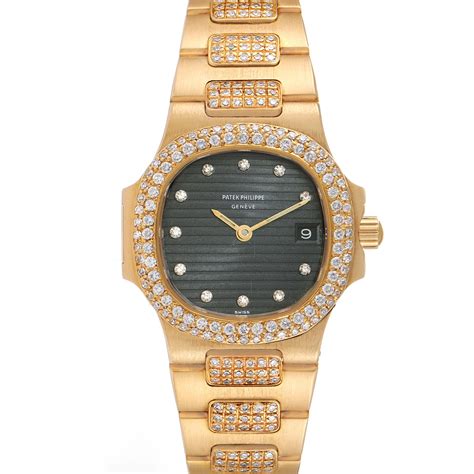 patek philippe nautilus ladies gold|More.